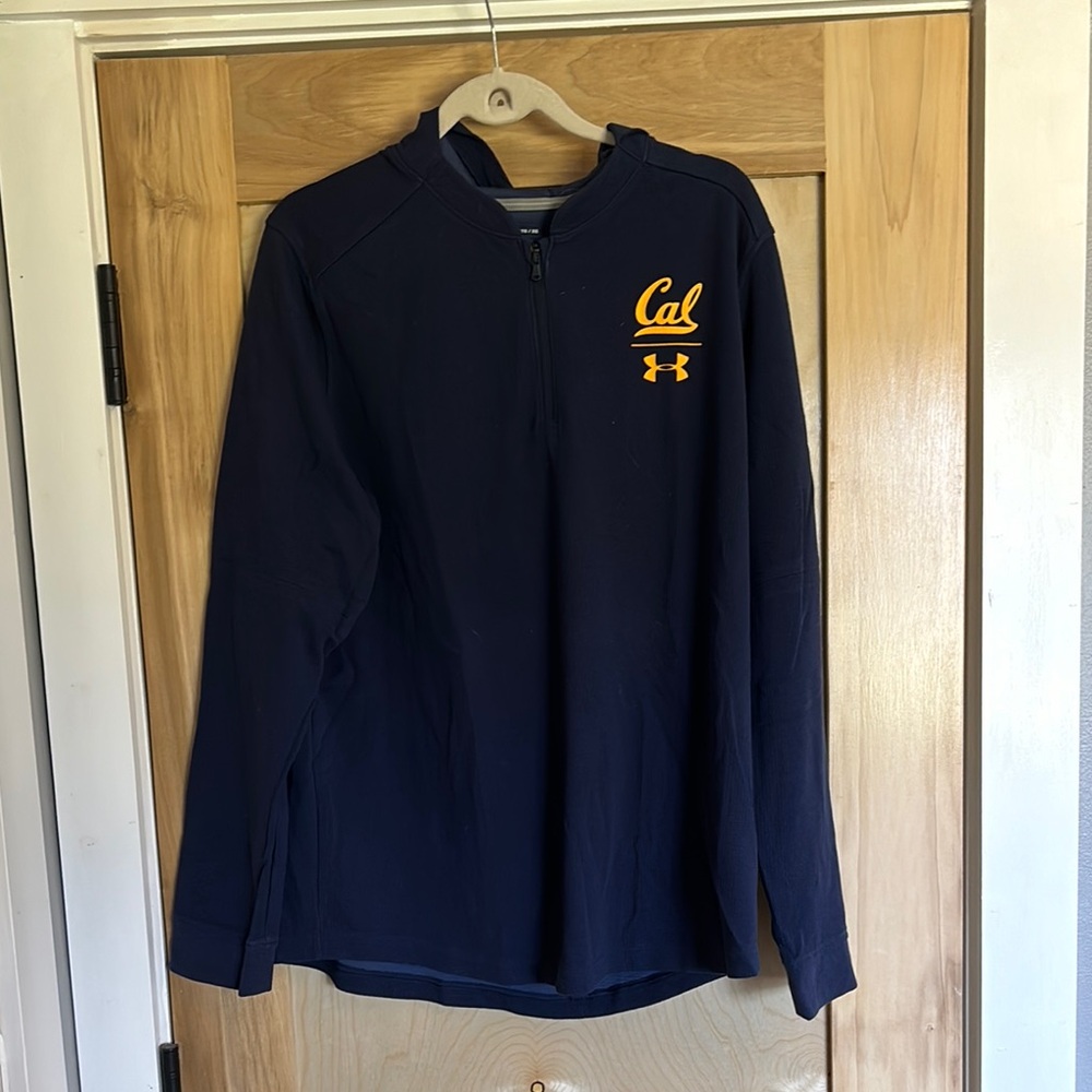 Under Armour Navy Quarter-Zip Pullover